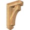 Ekena Millwork Westlake Arts and Crafts Rough Sawn Bracket w/ Offset Brace, Western Red Cedar, 6"W x 18"D x 26"H BKT0604X18X26WTL03RWR - alternate 1